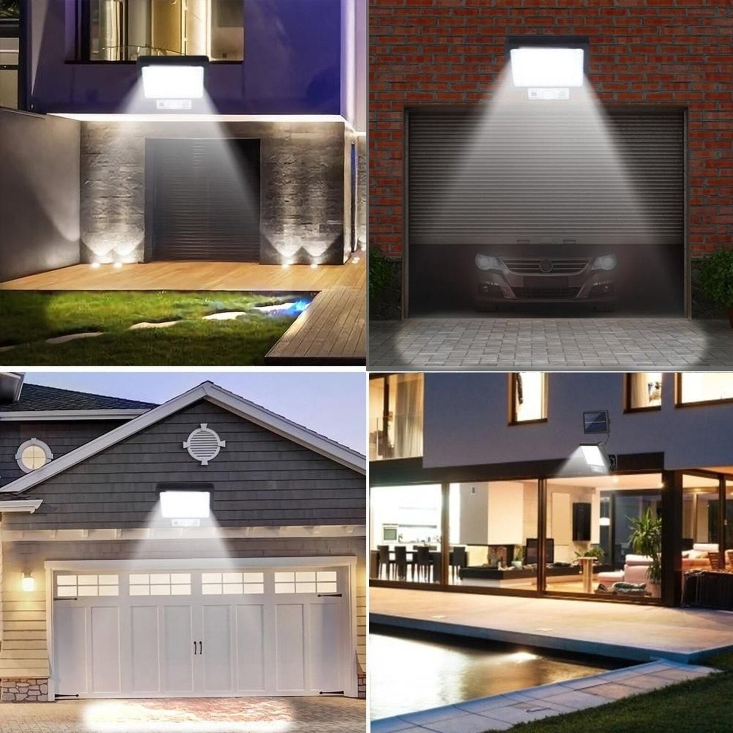 SOLÁRNY REFLEKTOR 120W S DIAĽKOVÝM SNÍMAČOM S PREdlžovacím KÁBLOM 2 KUS