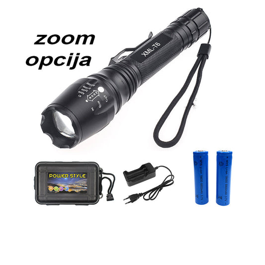 LED nabíjateľná lampa