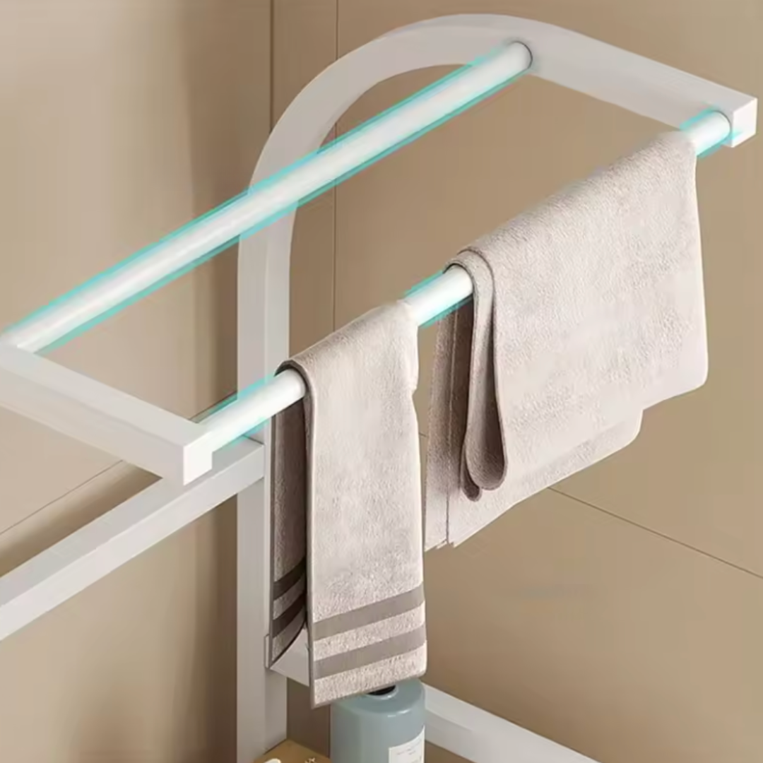 Višenamjenska kupaonska polica za odlaganje stvari