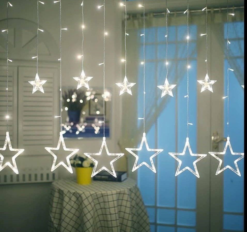 Efektný LED vianočný svetelný záves 1+1 FREE