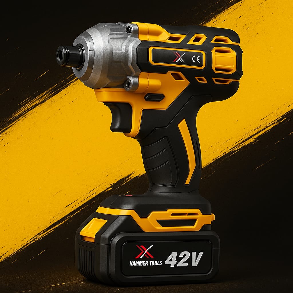 Hammer Tools 4u1 Set – Bušilica, Brusilica, Udarna Bušilica i Odvijač