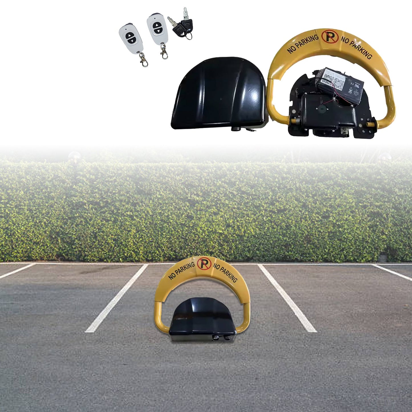 Električna barijera parking mjesta