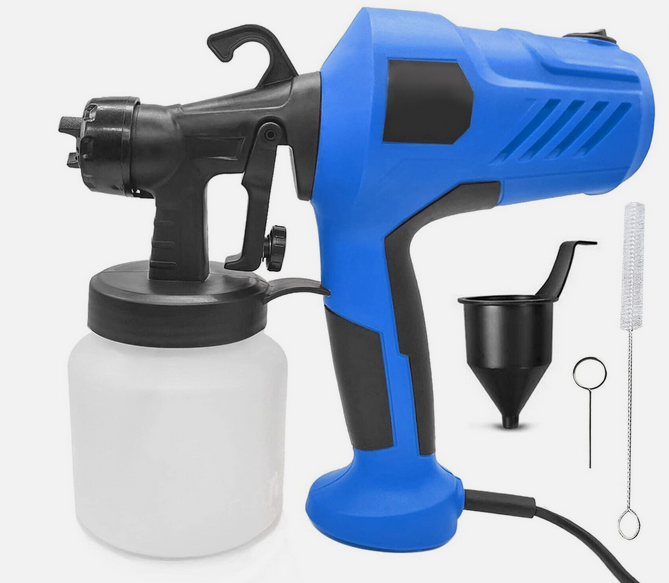ELEKTRICKÝ KOMPRESOR NA FARBENIE 800ml S NÁSTAVCAMI