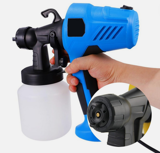 ELEKTRICKÝ KOMPRESOR NA FARBENIE 800ml S NÁSTAVCAMI