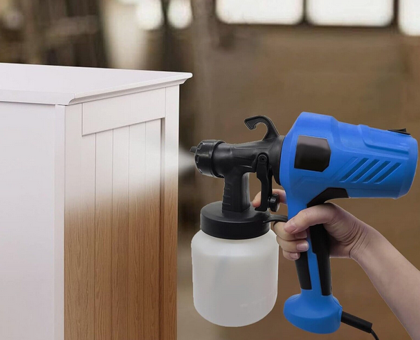 ELEKTRICKÝ KOMPRESOR NA FARBENIE 800ml S NÁSTAVCAMI
