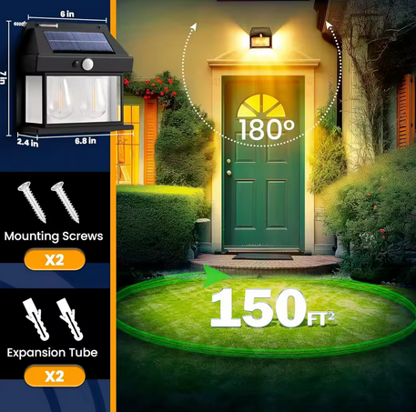 LED solarne vrtne lampe 3 kom N259