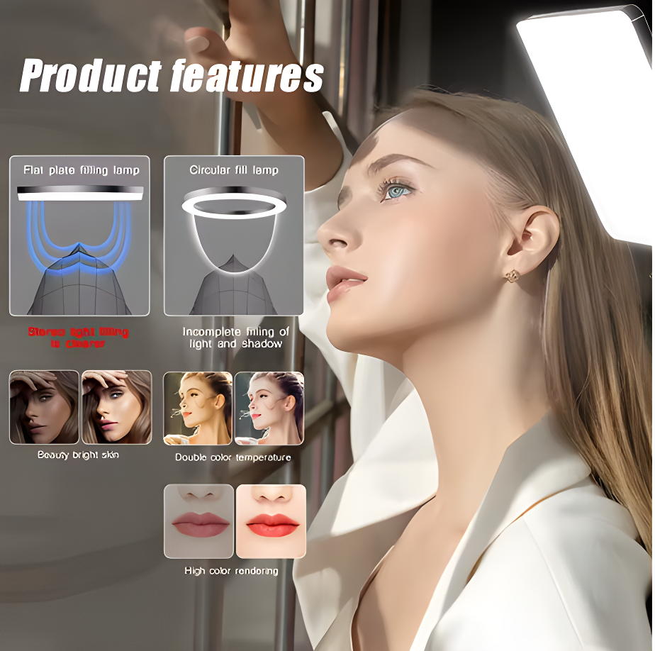 LED Studio Rasvjeta 6500K sa Stalkom