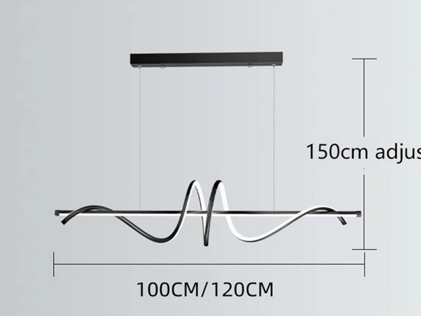 Wave LED viseća svjetiljka