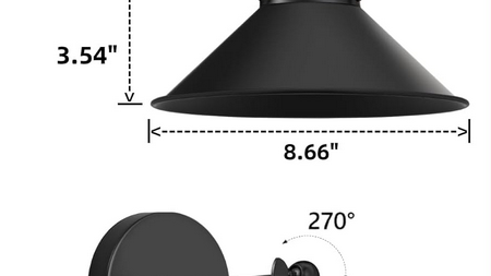 Pametna zidna lampa Loft