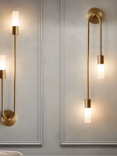 Zidna lampa Modern Duo - zlatna