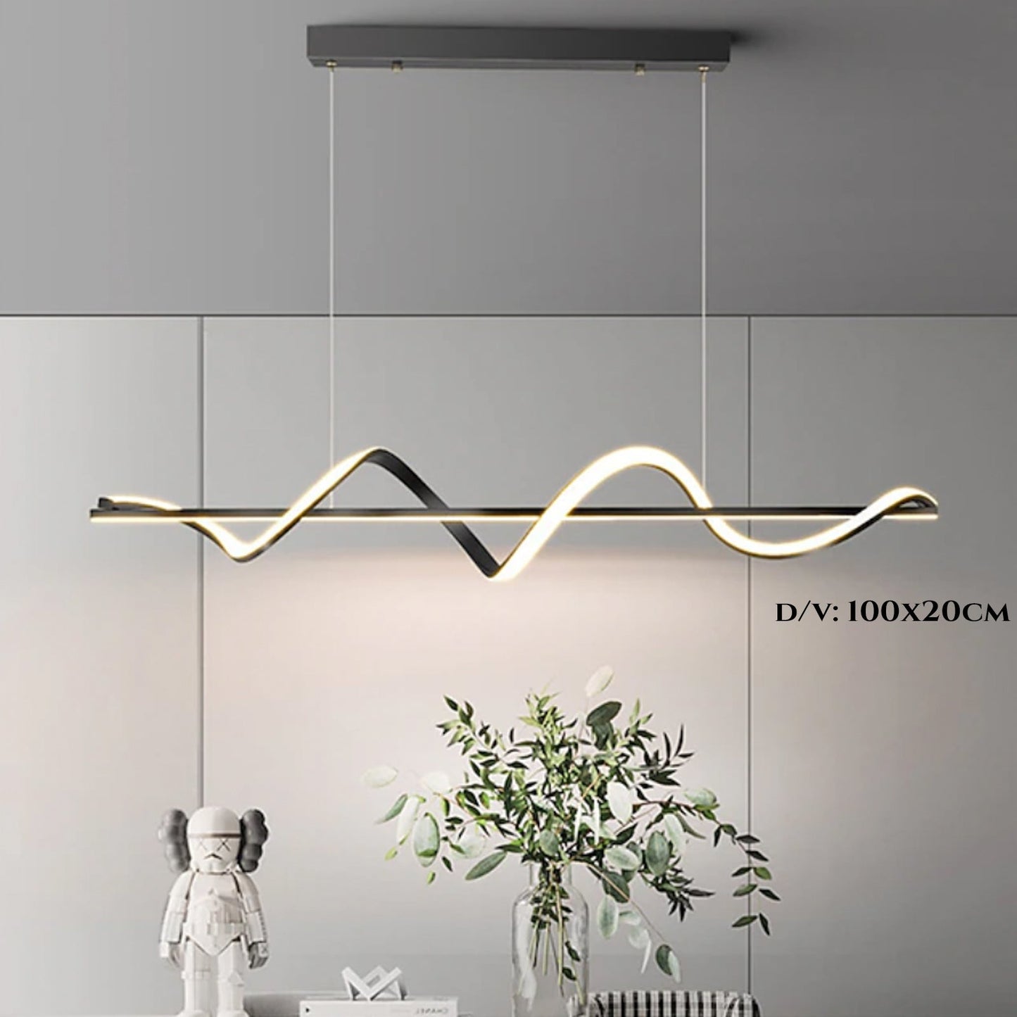 Wave LED viseća svjetiljka