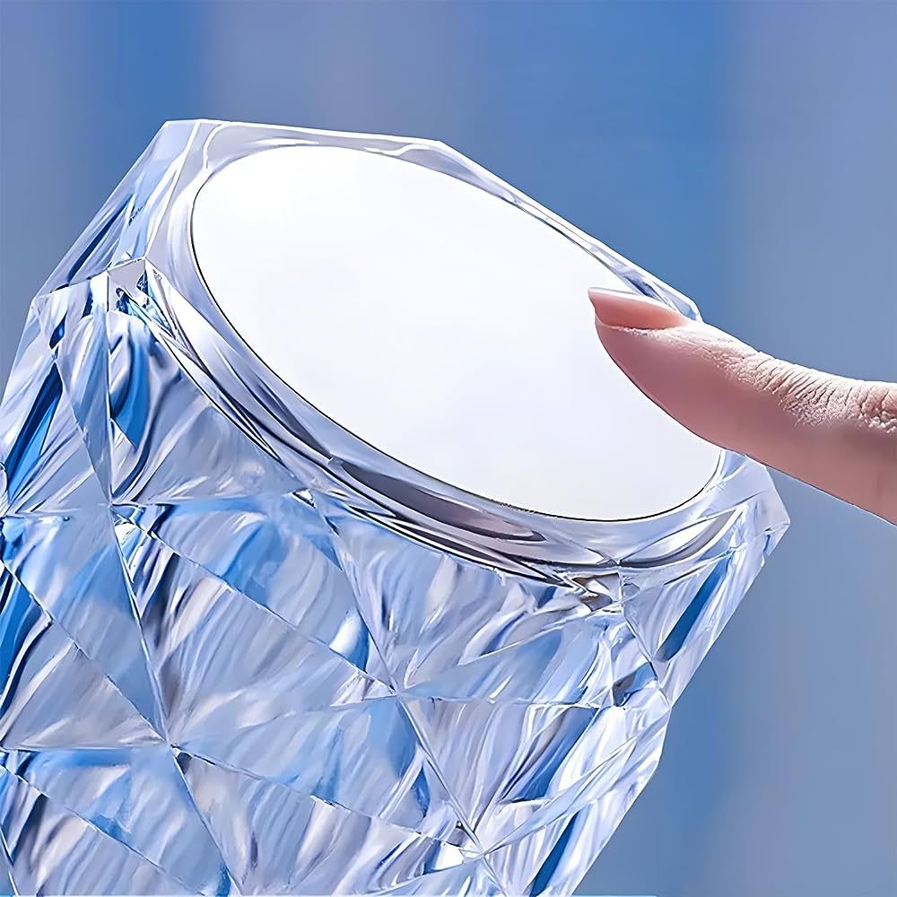 DIAMANTOVÁ STOLOVÁ LAMPA NABÍJAteľná NA DIAĽKOVÉ OVLÁDANIE V 16 RÔZNYCH FARBÁCH