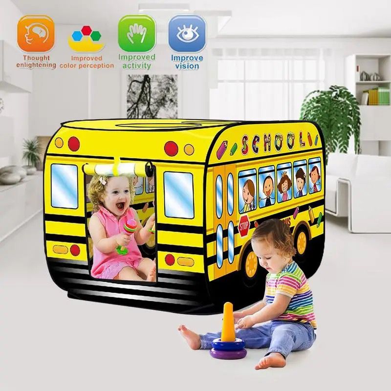 Detský byt 114X73X73 Školský autobus