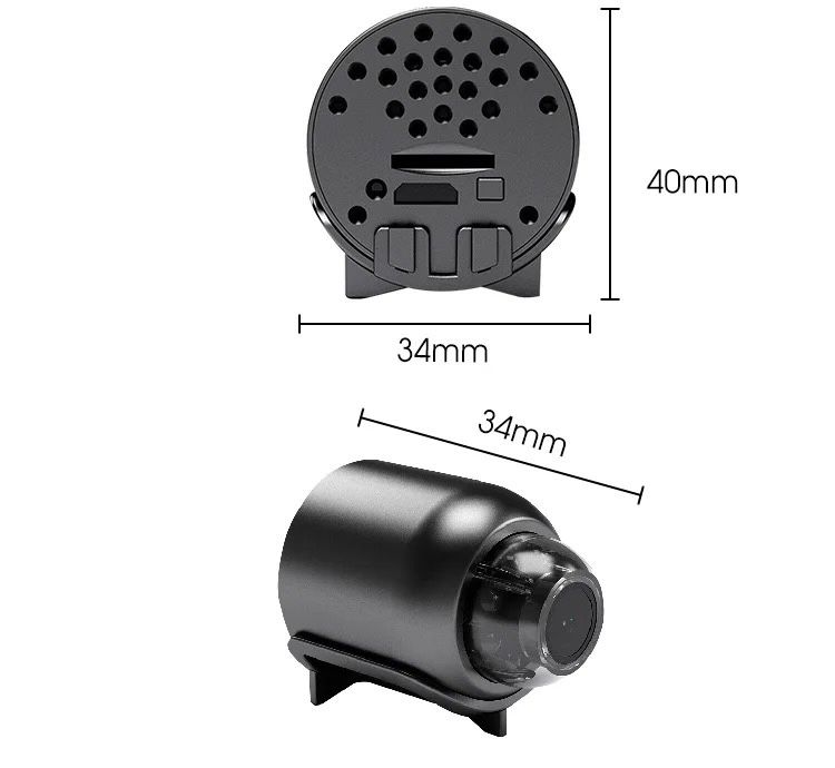 MINI SKRYTÁ KAMERA WIFI KAMERA x5 (MENšia AKO PRST)