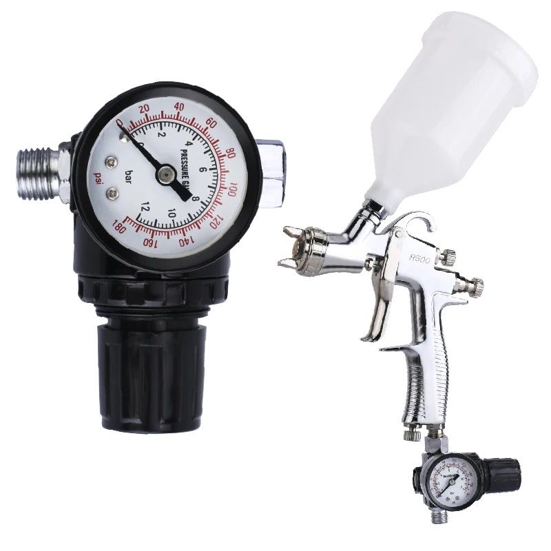 MULTI SET TERAZ NA FARBU A LAK 3 TRYSKY-MANOMETER-FILTER