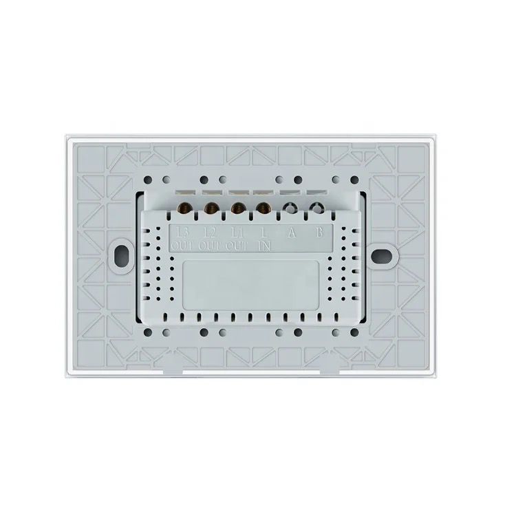 DOTYKOVÉ BIELE VYPÍNAČE, WIFI JEDNODUCHÁ, DVOJITÁ, TROJITÁ