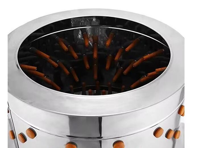 Električni stroj za čerupanje peradi