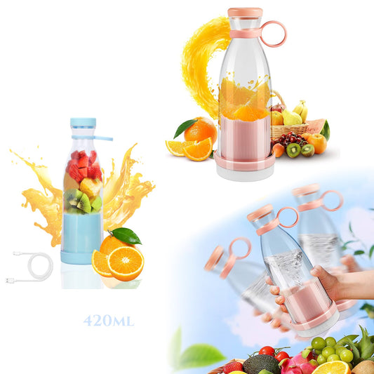PRENOSNÝ BLENDER FĽAŠA 420ml