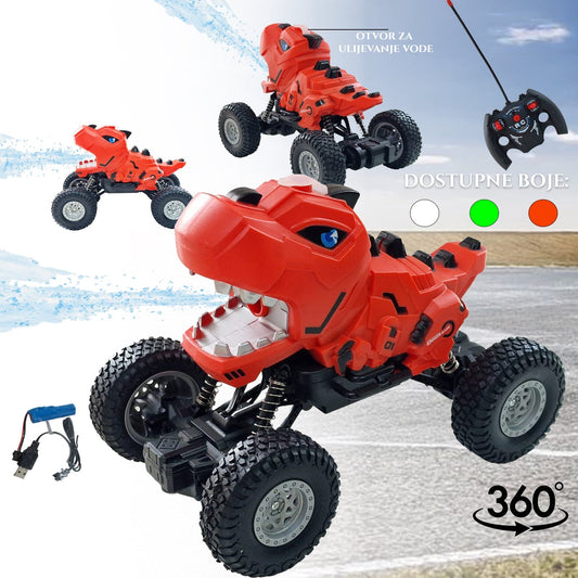 360 DIAĽKOVÝ DINOSAUR S EFEKTOM VODNÉHO PRÚDU