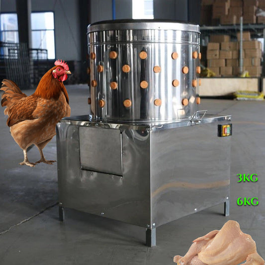 Električni stroj za čerupanje peradi