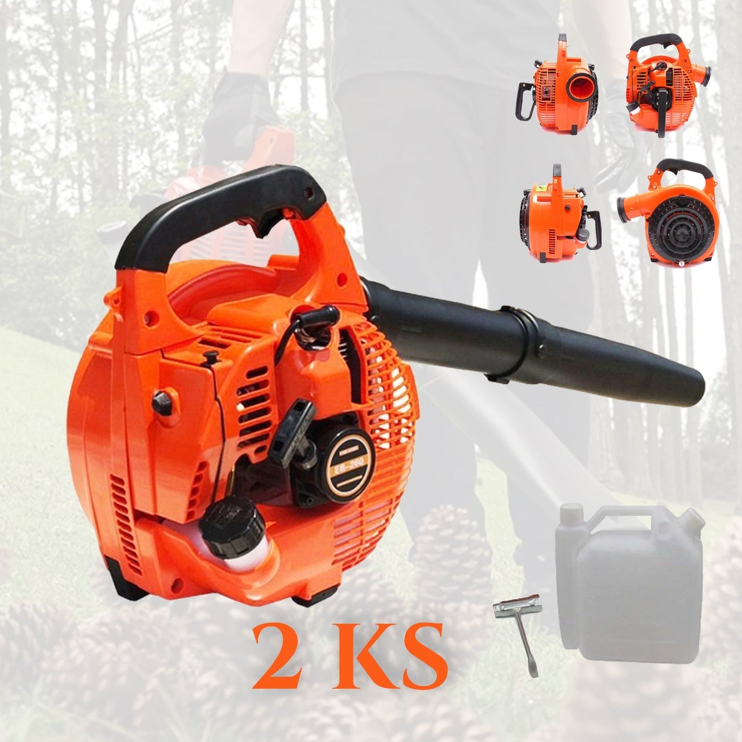 MOTOROVÝ fúkač LÍSTKA 2 HP