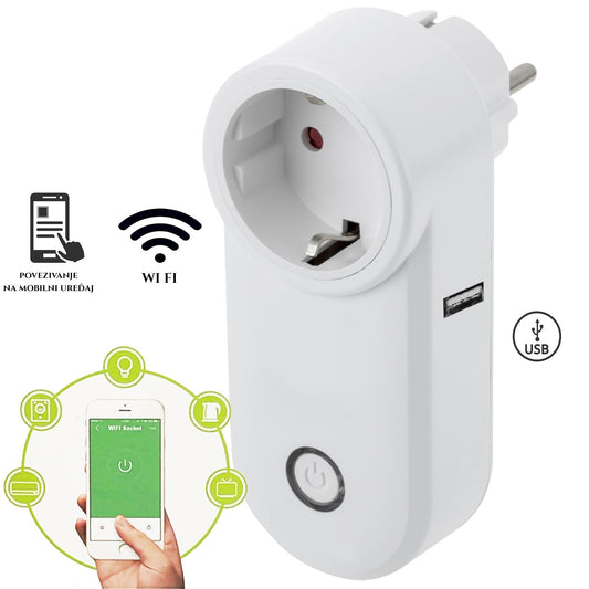 SMART ZÁSUVKA S USB SLOT